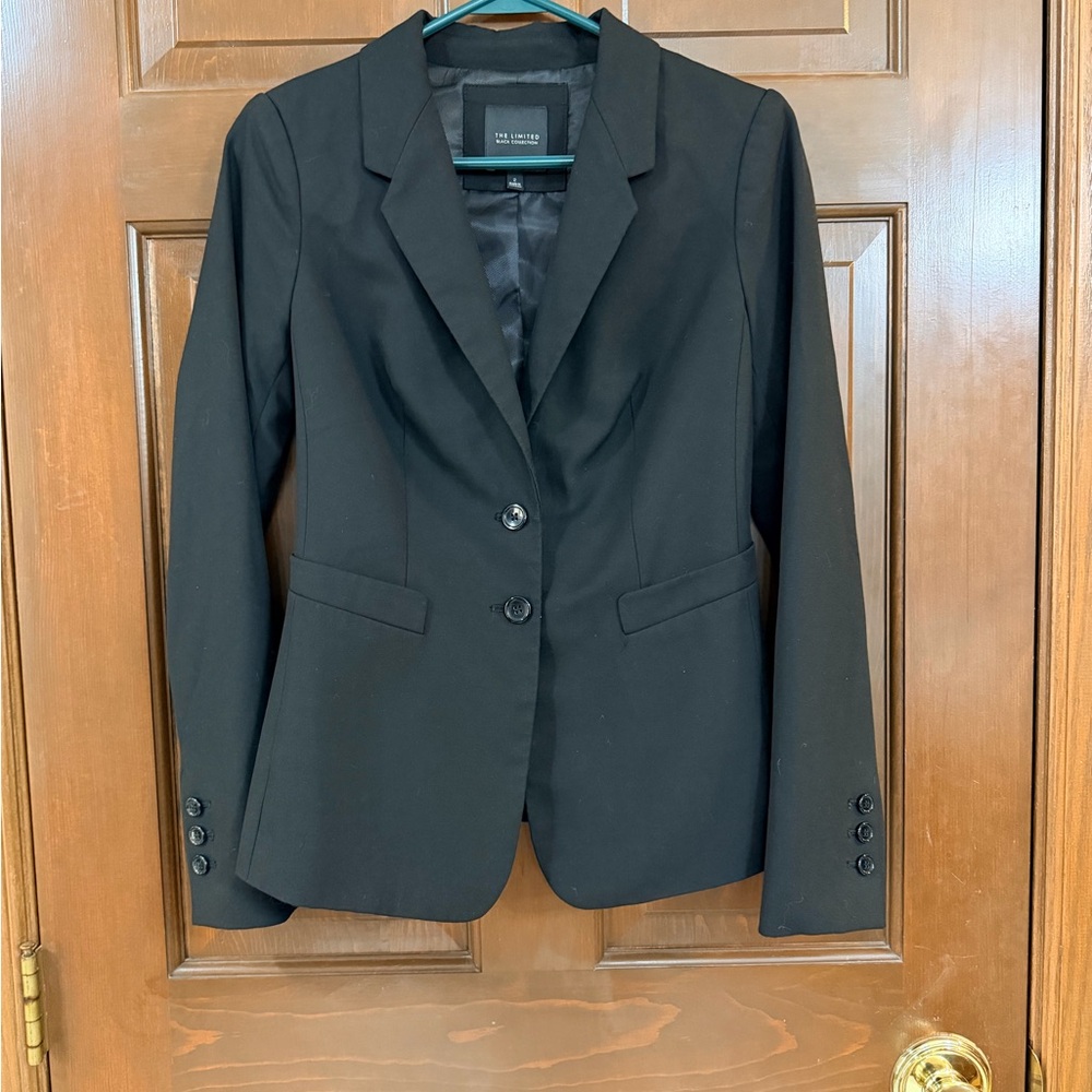 The Limited Classic Black Blazer